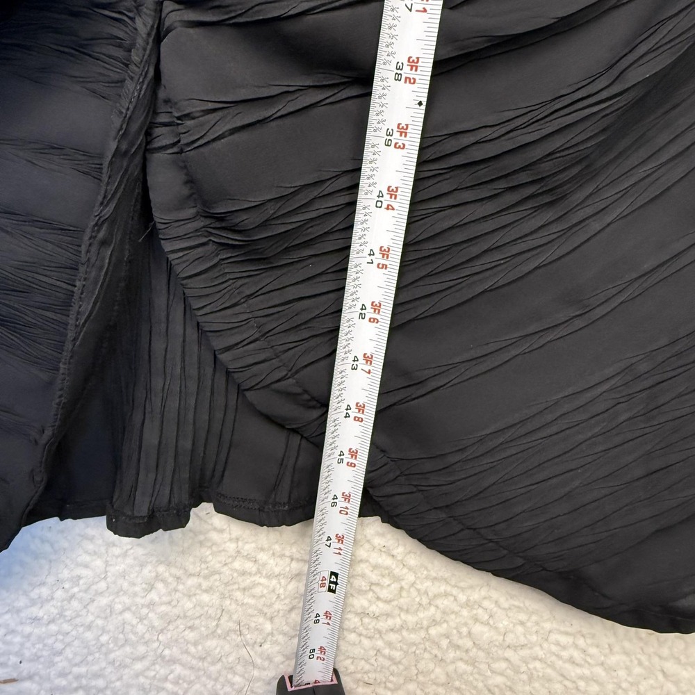 PrettyLittleThing Black Ruched Maxi Shirt Dress - Picture 8 of 8